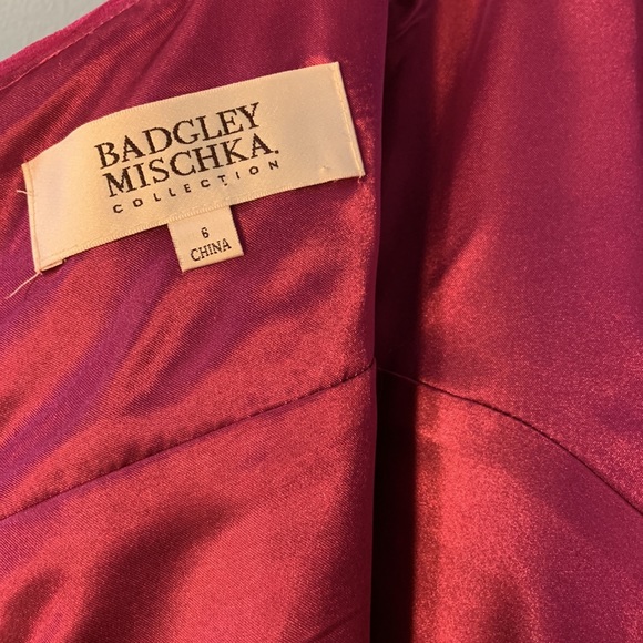 Badgley Mischka Pink Ballgown - Picture 10 of 10